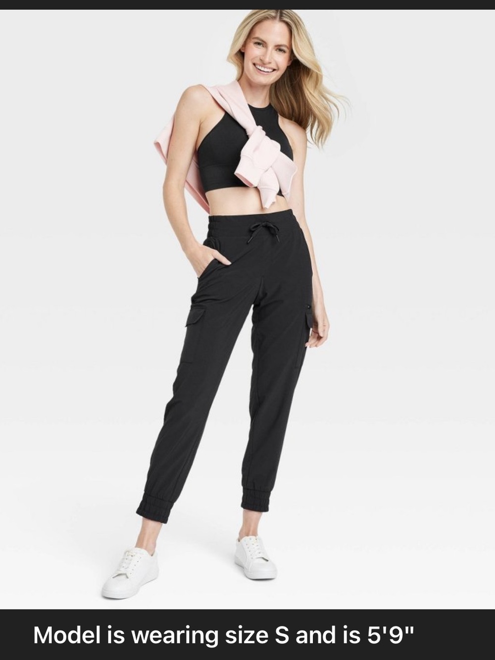 All in motion Forest Green Cargo Jogger Pants